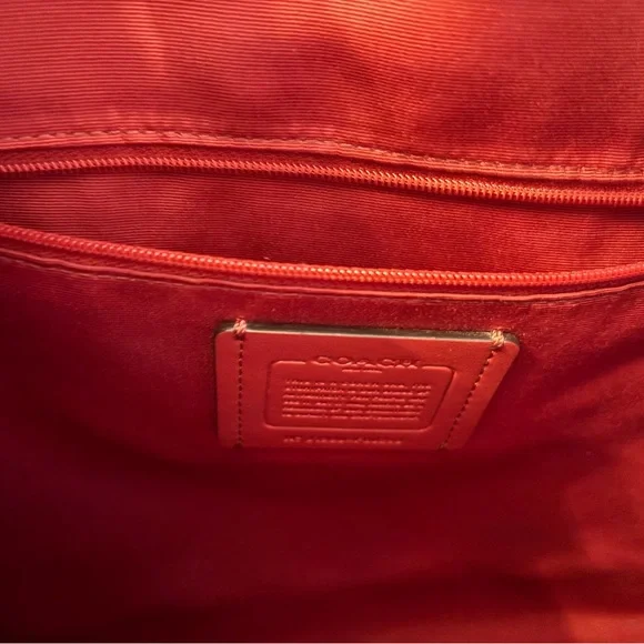 Coach Black and Red Women's Bag - Picture 10 of 10